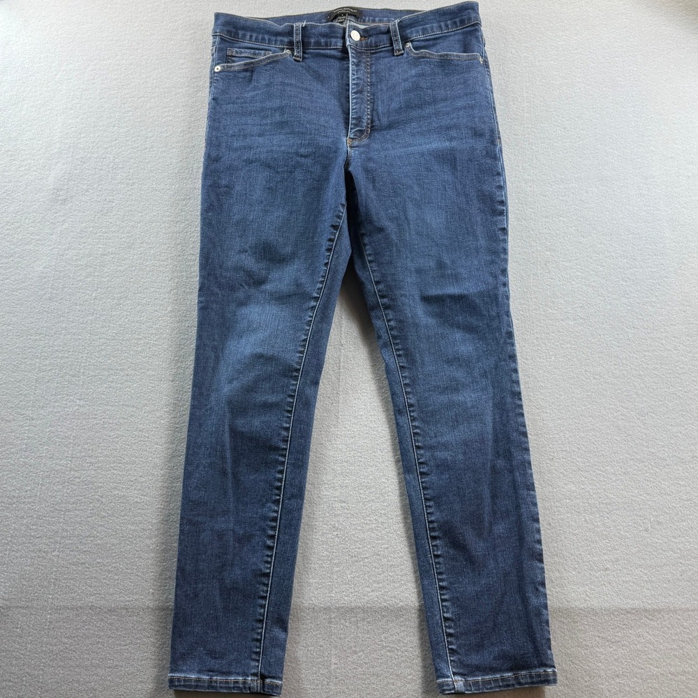 Banana Republic Universal Jean Womens Size 4 32-35 Blue Skinny High Rise Denim